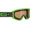 AZR Masque De Ski Kromic Snow Monture Verte Néon Ecran Amber Photochromique