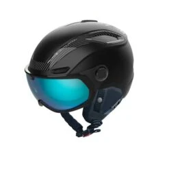 BOLLE Bollé Casque à Visière V-Line Carbon Black Matte Visière Phantom Blue Cat.1-3