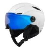 BOLLE Bollé Casque à Visière V-Line White Matte Visière1 Photochromic Blue Mirror Cat.1-3