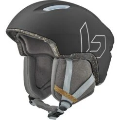 BOLLE Bollé Eco Atmos Black Matte - Casque De Ski Matières Biosourcées
