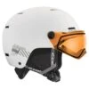 Cébé Casque De Ski Pow Vision Whitte Matte Vario Perfo Orange Cat.1-3