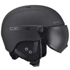 Cébé Contest Vision MIPS & RECCO Black Stripes Matte Visière Grey Ultra Black Cat.3