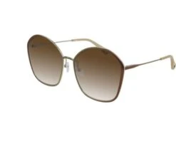 Chloé CH00015S Gold Brown Brown Lenses