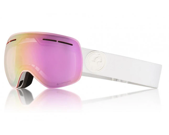 Dragon X1s Whiteout 2 écrans Luma Lens Pink Ionized & Dark Smoke 1 Dragon X1s Whiteout 2 écrans Luma Lens Pink Ionized & Dark Smoke