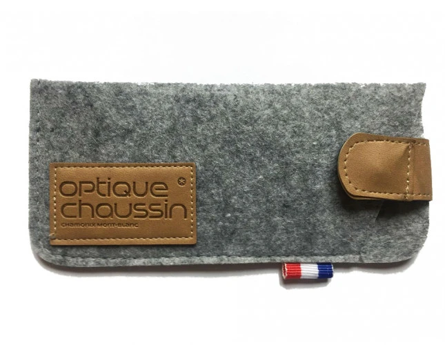 Etui Feutrine IceOptic Optique Chaussin Chamonix Mont-Blanc 1 Etui Feutrine IceOptic Optique Chaussin Chamonix Mont-Blanc
