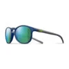Julbo Lunette De Soleil Ado Fame Bleu Translucide Mat - Spectron 3 Flash Vert