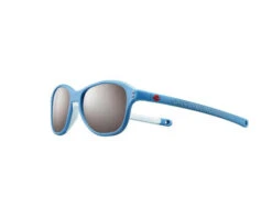 Julbo Lunette De Soleil Enfant Boomerang Bleu / Bleu Lavande - Spectron 3 Flash Argent
