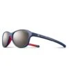 Julbo Lunette De Soleil Enfant Boomerang Bleu F / Rouge / Blanc - Spectron 3 +