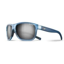 Julbo Renegade M Bleu Translucide/Bleu - Polarized 3+ Flash Argenté