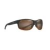 Maui Jim Kaiwi Channel Dark Brown Stripped HCL Bronze