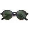 Moken Eyewear Lyndon Black/Tortoise/Green Polarized