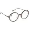 Mou Compagny Light Collection MIARRITZ Lunettes De Vue En Bois Carbone Et Titane Grey