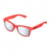 Neon Optic People Red Fluo Mirror Steel