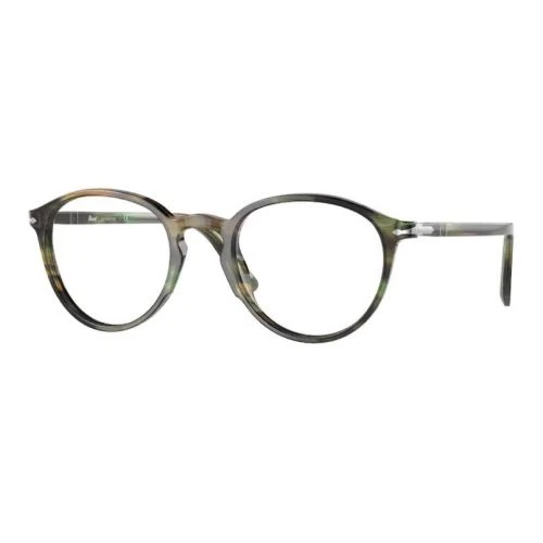 Persol PO3218V Striped Green 1 Persol PO3218V Striped Green