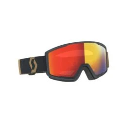 Scott Factor Pro Team Beige/Aspen Blue Enhancer Red Chrome