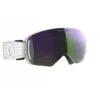 Scott Goggle LCG Evo White 2 écrans Enhancer Green Chrome & Illuminator Blue Chrome