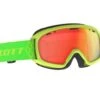 Scott Masque De Ski Junior Jr Witty Chrome High Viz Green Enhancer Red Chrome