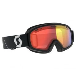 Scott Masque De Ski Junior Jr Witty Chrome Mountain Black Enhancer Red Chrome