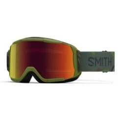 Smith Daredevil Olive Plant Camo Red Sol-X Mirror