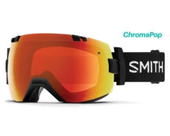 Smith I/OX Black 2 écrans ChromaPop Everyday Red Mirror & ChromaPop Storm Rose Flash