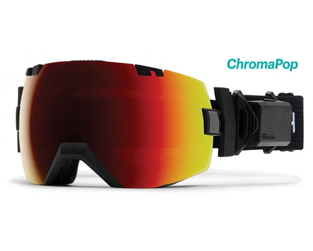 Smith I/OX Elite OTG Turbo Fan Black 2 écrans ChromaPop Sun Red Mirror & ChromaPop Storm Rose Flash 1 Smith I/OX Elite OTG Turbo Fan Black 2 écrans ChromaPop Sun Red Mirror & ChromaPop Storm Rose Flash