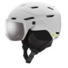 Smith Survey - Casque De Ski Avec Visière Intégrée - Matte White - Cat.3