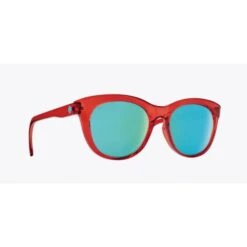 SPY Boundless Translucent Red Bronze With Light Blue Spectra Mirror